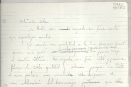 [Carta] [1955, Estados Unidos] [a] Estimada Srta.