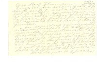 [Carta] [1950? , Veracruz, México] [a] Margareth Thom[p]son , [New York, Estados Unidos]