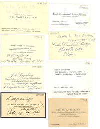 [Tarjetas de presentación]