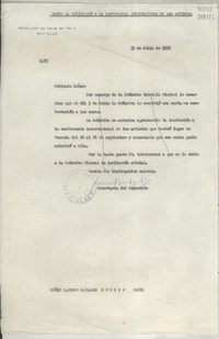 [Carta] 1952 jul. 15, Nápoles, [Italia] [a] Señor D. Roger Caillois, Unesco, Paris