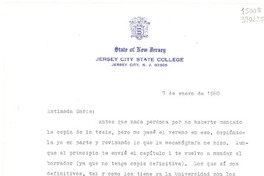 [Carta] 1980 ene. 7, [Jersey City, Estados Unidos] [a] Estimada Doris