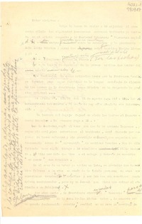 [Carta] [1944], [Brasil] [al] Sr. Ministro