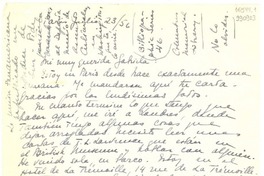 [Carta] 1956 jul. 23, [Paris, Francia] [a] Mi muy querida Gabriela