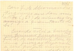 [Carta] [a] Francis de Miomandre, co "Hommes et Mondes"