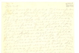 [Carta] [a] Matilde Ladrón de Guevara