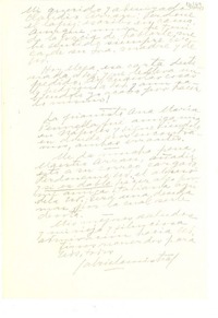 [Carta] [a] Claudio Arrau