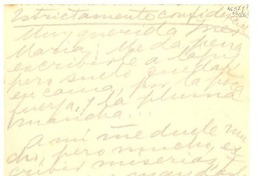 [Carta] 1949 ene. 14 [a] Muy querida Inés María