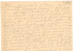 [Carta] [a] [Doris Dana?]