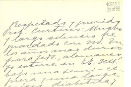 [Carta] 1950 mayo 14, Jalapa, México [a] Prof. Ernst Robert Curtius, Bonn