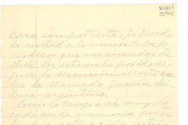 [Carta] [a] Cara compatriota