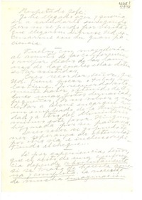 [Carta] [a] Respetado jefe