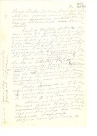 [Carta] [a] Respetado Señor Presidente