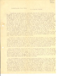 [Carta] Petrópolis, Brasil [a] Dr. D. Eduardo Cruz Coke, Santiago de Chile