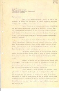 [Carta] 1943 mayo 28, Petrópolis, Brasil [a] Excmo. Sr. Don José Serrato, Ministro de Relaciones Exteriores, Montevideo, Uruguay
