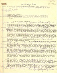 [Carta] 1946 oct. 2, [Santiago, Chile] [a] [Gabriela Mistral]