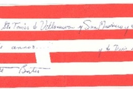 [Tarjeta] [a] Doris Dana