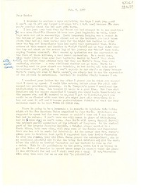 [Carta] 1957 Feb. 5, [Estados Unidos] [a] Dear Doris