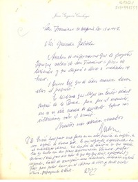 [Carta] 1947 nov. 15, [a] Gabriela ]Mistral]
