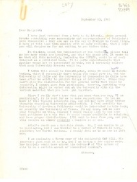 [Carta] 1965 Sept. 23, [EE.UU.] [a] Margaret [Bates]