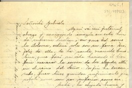 [Carta] 1947 mar. 31, [Vicuña, Chile?] [a] Gabriela [Mistral, Los Angeles, Estados Unidos]
