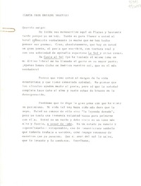 (Carta para Enrique Segovia)