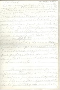 [Carta] 1952?, nov. 26 [Italia?] [a] caro compadre [Radomiro Tomic?]