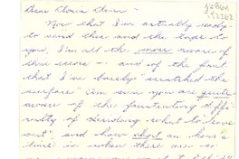 [Tarjeta] [EE.UU.] [a] Dear Doris Dana