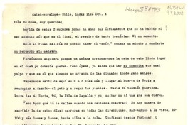 [Carta] 1954 Oct. 4, Chile [a] Margaret Bates