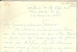 [Carta] 1946 jun. 17, [Sierra Madre, California, Estados Unidos] [a] Hubert Herring, Clarem0ont, California, [Estados Unidos]