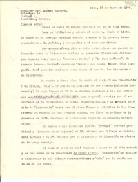 [Carta] 1940 ene. 18, Niza, [Francia] [al] Redaktör Karl August Hagberg, Tulevägen 11, Lidingö 1, Stockolmo, Suecia