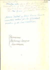 [Borrador de telegrama]