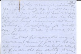 [Carta] [a] Un amigo