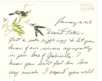 [Tarjeta] 1956 Jan. 14, [EE.UU.] [a] Dearest Dottie
