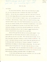 [Carta] 1954 Mar. 31 [a] Doris Dana