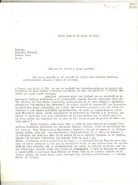 [Carta] 1954 jul. 28, New York, [EE.UU.] [a] Gabriela Mistral