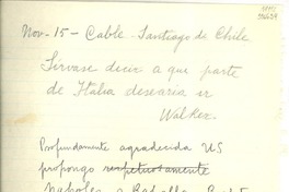 [Borrador de Telegrama]