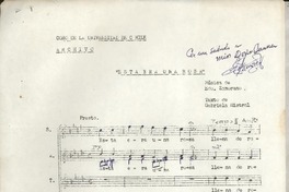 Esta era una rosa Coro de la Universidad de Chile