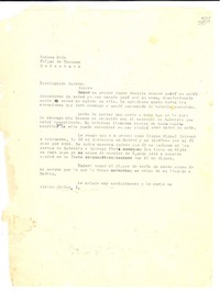 [Carta] [a] Felisa de Unamuno, Salamanca