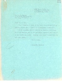 [Carta] 1946 Sept. 18, Monrovia, California [a] Mr. C. F. Braun, Chicago, Illinois