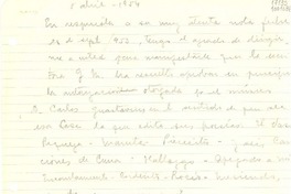 [Carta] 1954 abr. 5 [a] [Ricordi Americana]