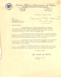 [Carta] 1964 Aug. 17, Valparaíso [a] Doris Dana, New York