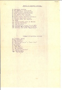 Prosa de Gabriela Mistral