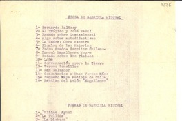 Prosa de Gabriela Mistral