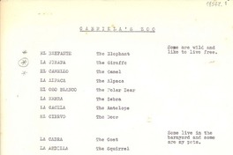 Estampas de animales