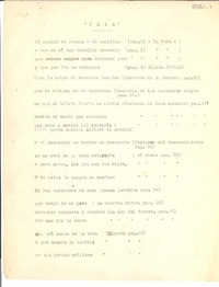 [Notas y listados de versos]