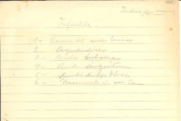 Indice parcial de Ternura