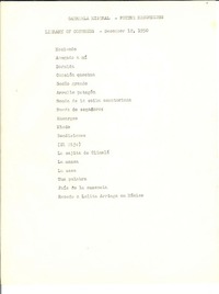 [Listado de grabaciones]