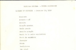 [Listado de grabaciones]