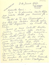 [Carta] 1957 jun. 3, Buenos Aires, Argentina [a] Doris Dana