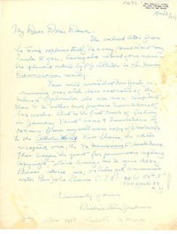 [Carta] 1957 abr. 20, Santa Fe, New México [a] Doris Dana